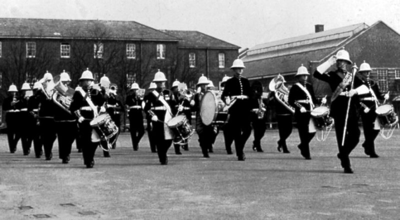 UNDATED - THE ROYAL MARINE BAND OF HMS GANGES.jpg