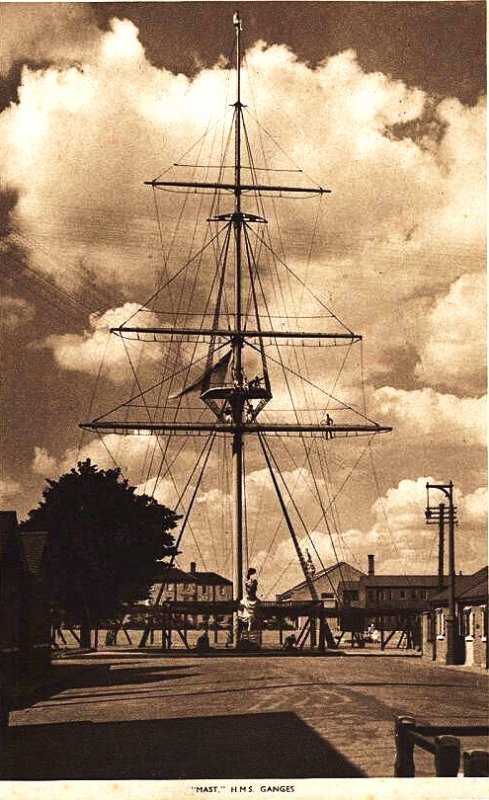 UNDATED - THE MAST FROM THE QUARTER DECK.jpg