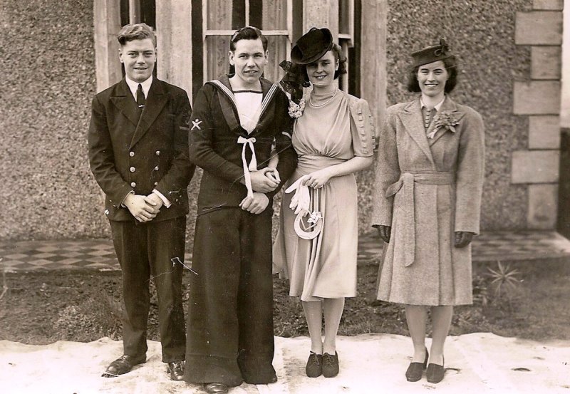 1937 - PHILIP ANTHONY (TONY) FOSTER 25 FFEB. 1943 WEDDING DAY.jpg