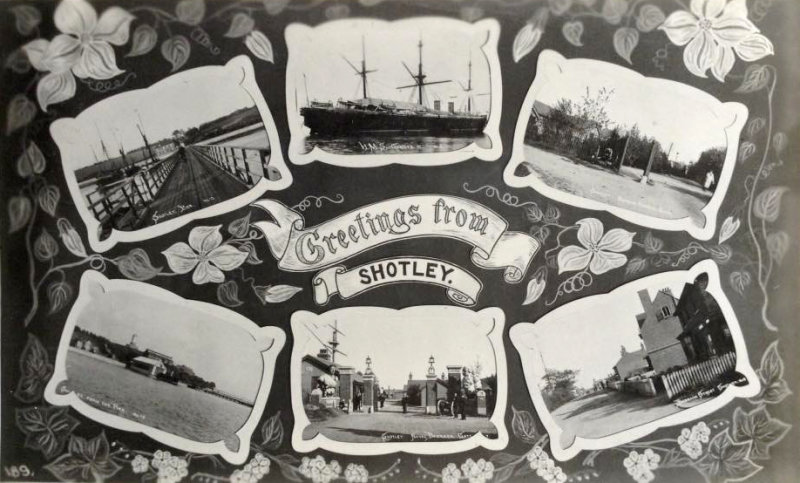 UNDATED - SHOTLEY POSTCARD WITH SEVERAL VIEWS OF GANGES.jpg
