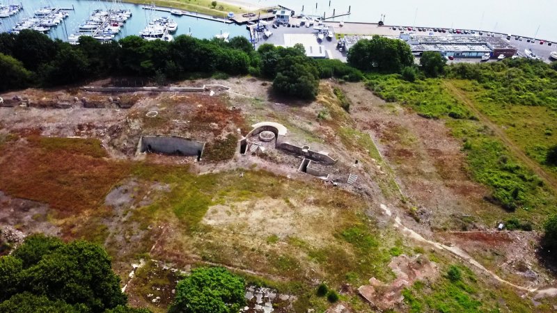 UNDATED - SHOWING THE OLD UNDERGROUND FORT.jpg