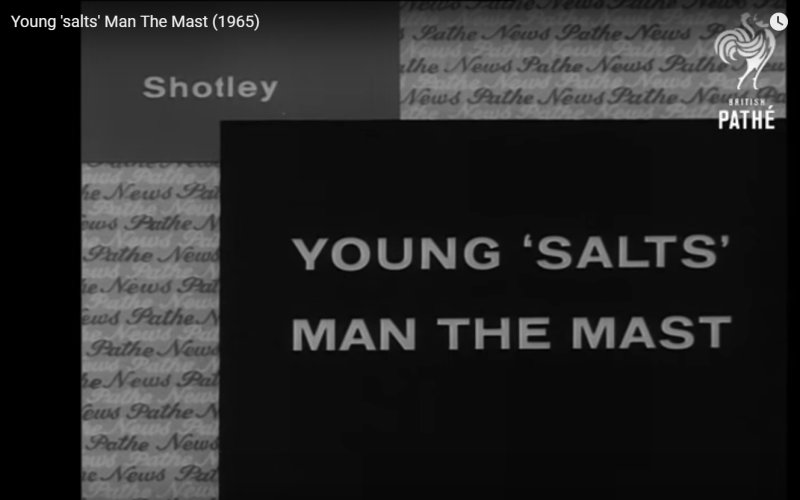 YOUNG 'SALTS' MAN THE MAST (1965)