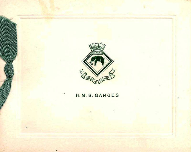 1960 - WILLIAM BLANDFORD, HAWKE, 49 MESS, 261 CLASS, CHRISTMAS CARD SENT TO MUM AND DAD, A..jpg