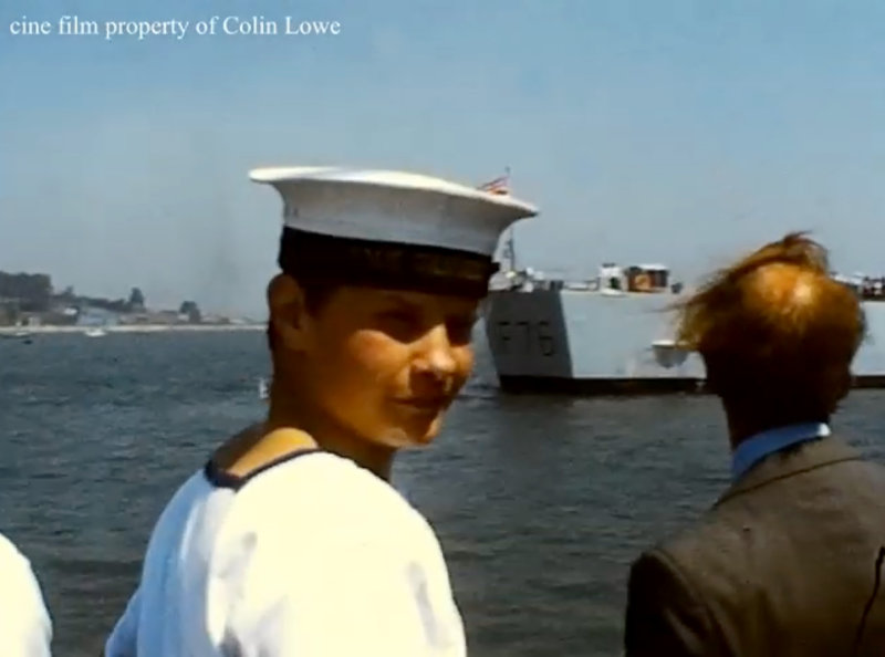HMS GANGES PARENTS DAY 1973 - COLIN LOWE