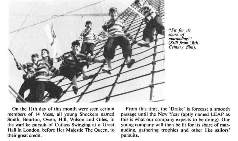 1967 - JUNIOR PIRATES FROM 14 MESS, NAMES ON IMAGES, FROM CHRISTMAS 1967 SHOTLEY MAG.jpg