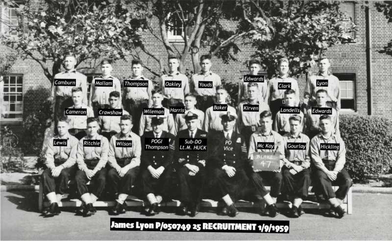1959, 1ST SEPTEMBER - JAMES LYON, 25 RECR., SUB. D.O. LT. M. HUCK, INSTRS. POGI THOMPSON AND PO VICE.jpg