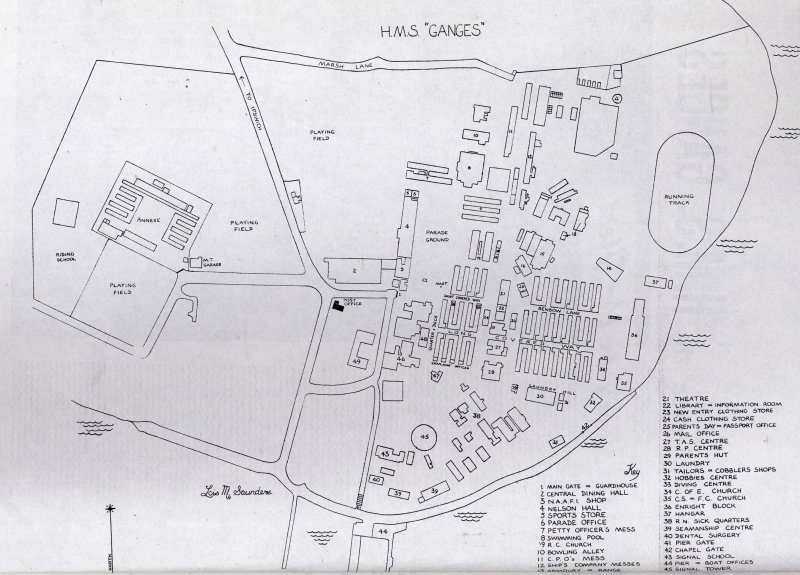 POST 1972 - DICKIE DOYLE, BLOCK SCHEMATIC OF SITE TAKEN FROM BOOKLET ISSUED TO NEW ENTRIES AFTER 1972.jpg