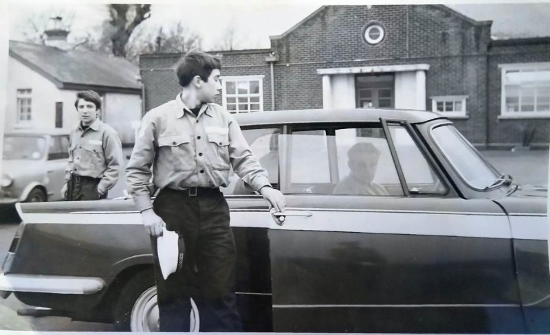 1972 - GEOFF WOODROW, TRIUMPH HERALD, GANGES MOTOR CLUB, I'VE JUST GOT OUT, SEE CLUB INFO BELOW.jpg