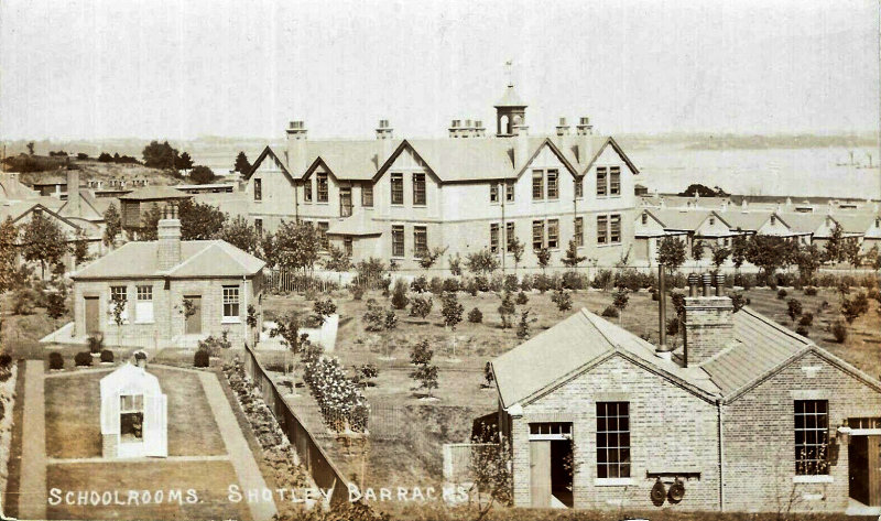 UNDATED - SCHOOLROOMS, LATER USED AS THE SEAMANSHIP SCHOOL AND THEN THE RADAR PLOT SCHOOL. SEE NOTE BELOW