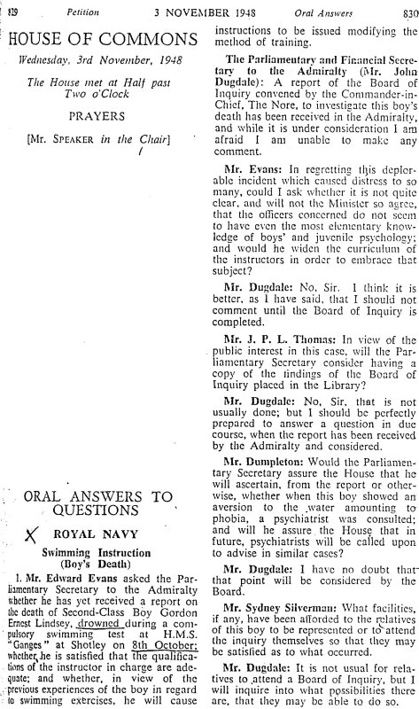 1948, 3RD NOVEMBER - GORDAN LINDSEY, HANSARD, 1..jpg