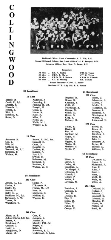 1963 -  COLLINGWOOD DIVISION, STAFF AND CLASS LISTS FROM THE CHRISTMAS SHOTLEY MAGAZINE.jpg