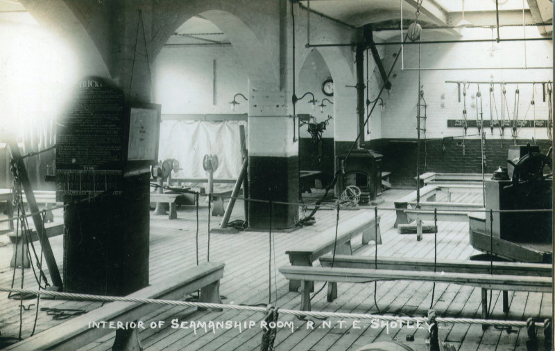 UNDATED - JIM WORDLING, INTERIOR OF A SEAMANSHIP ROOM.jpg