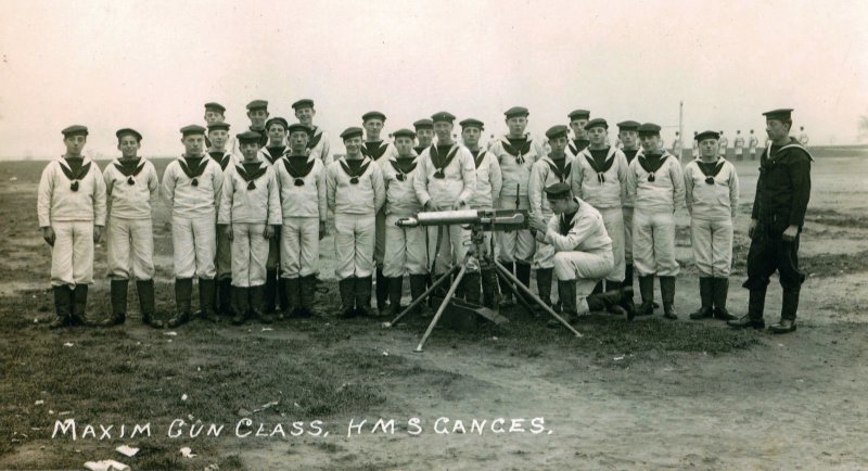 UNDATED - MAXIM GUN CLASS AT HMS GANGES.jpg