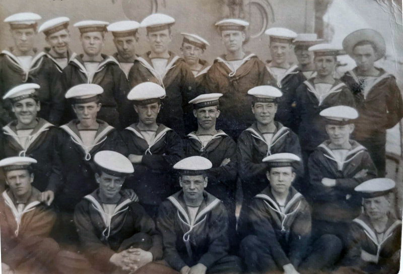 UNDATED - SAILORS FROM HMS GANGES II AND HMS QUEEN.jpg