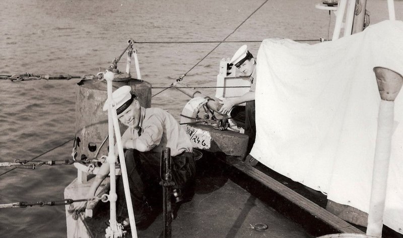 1959 - BOB OWENS, 2 WEEKS SEA TRAINING ON HMS PALLADIN, B..jpg