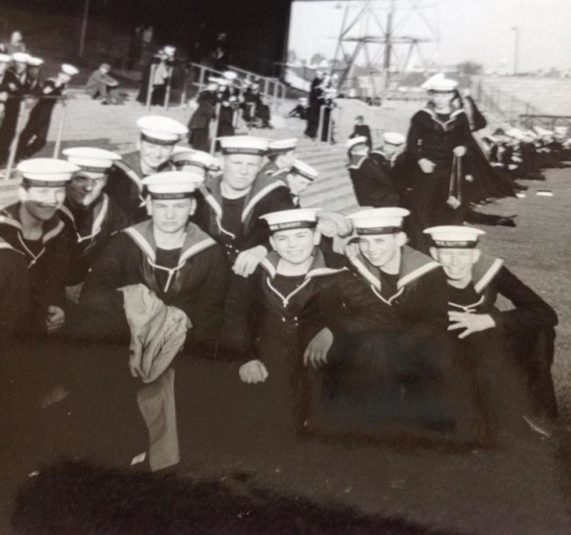 1966, NOVEMBER - GRAHAM BUNDY, 89 RECR., DUNCAN, 13 MESS, 90 CLASS, PROBABLY AT IPSWICH TOWN FOOTBALL GROUND.jpg