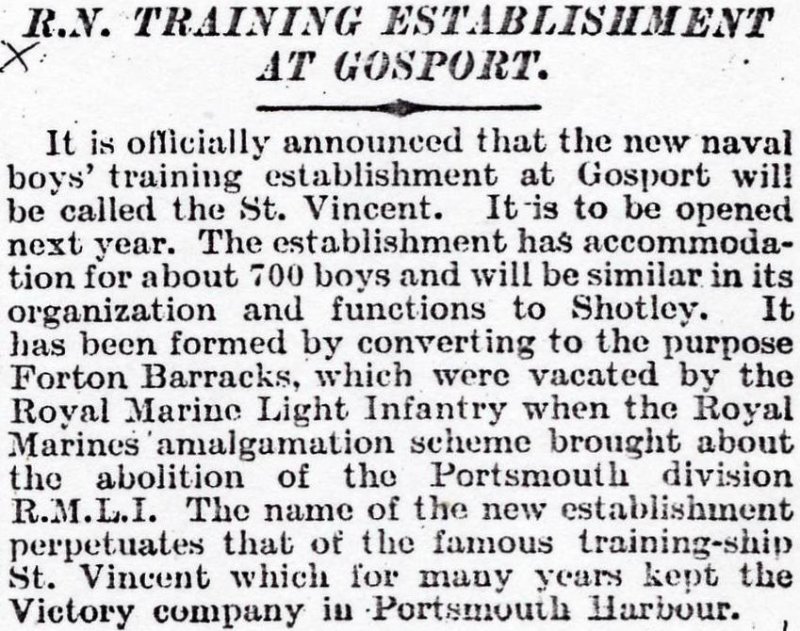 1905-2005 - DICKIE DOYLE, PRESS CUTTINGS RE. GANGES, BOYS TRAINING, THEIR PAY AND CONDITIONS ETC., TIMES 07.12.1926.jpg