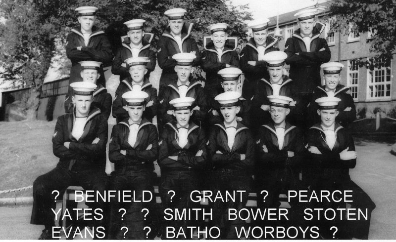 1957-58 - BRIAN BENFIELD, BLAKE, 272 CLASS, ALSO INCLUDES TAYLOR, LUDLOW, BATHO AND SEERS.jpg