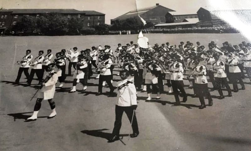 1967, 17TH OCTOBER - BILL LAING, GURKAH BAND STAYED AT GANGES FOR THE 1968 COLCHESTER TATTOO, B..jpg