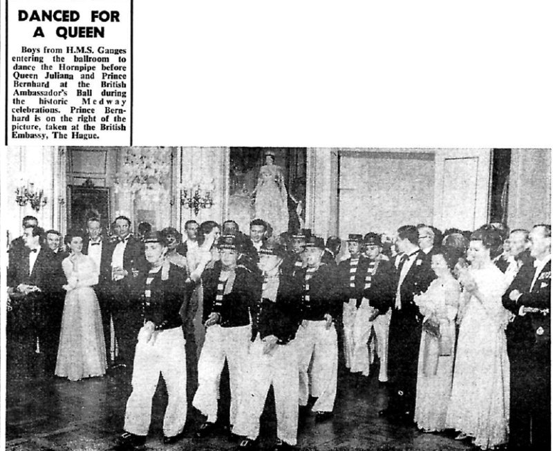 1967, JULY DANCE FOR A QUEEN, FROM THE NAVY NEWS.jpg