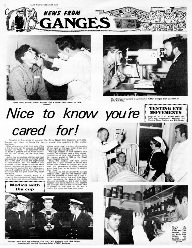 1971, FEBRUARY - NICE TO KNOW YOU'RE CARED FOR, NAVY NEWS.jpg