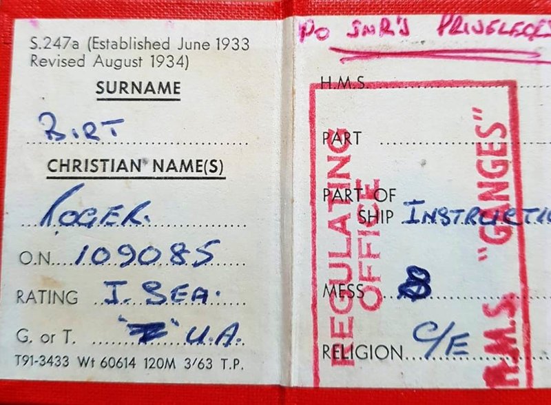 1968-69 - R. GEORGE BIRT, BLAKE, 8 MESS, STATION CARD.jpg