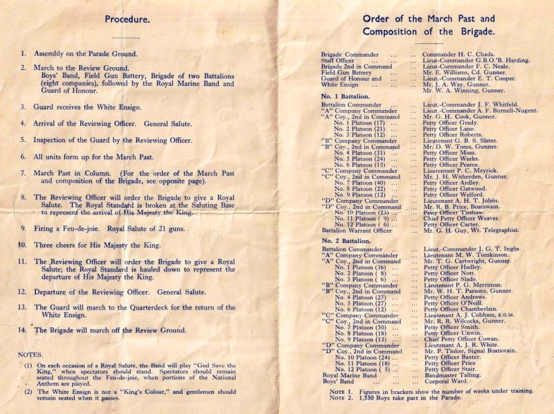 1937, 9TH JUNE - KINGS BIRTHDAY REVIEW PROGRAMME, 02..jpg