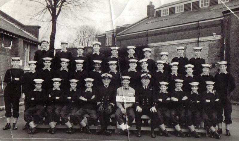 1971, FEBRUARY - MURRAY GARDINER, 23 RECR., EAGLE, I AM 2ND LEFT, MIDDLE ROW, MORE NAMES BELOW.jpg