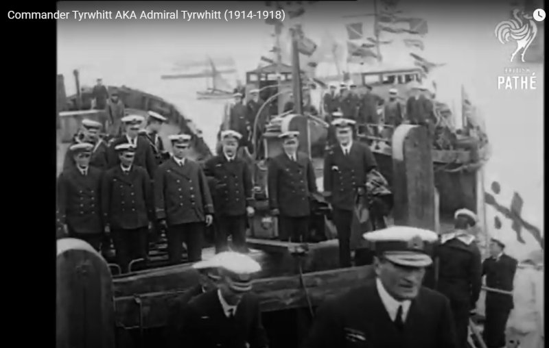 1914 - 1918 - ADMIRAL TYRWHITT.