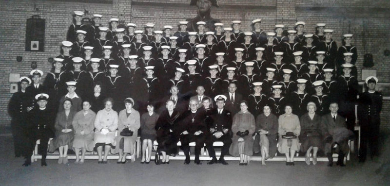 1960, NOVEMBER - COLIN SCHIRALDI, GRENVILLE, 21 MESS, CONFIRMATION CLASS PHOTO..jpg