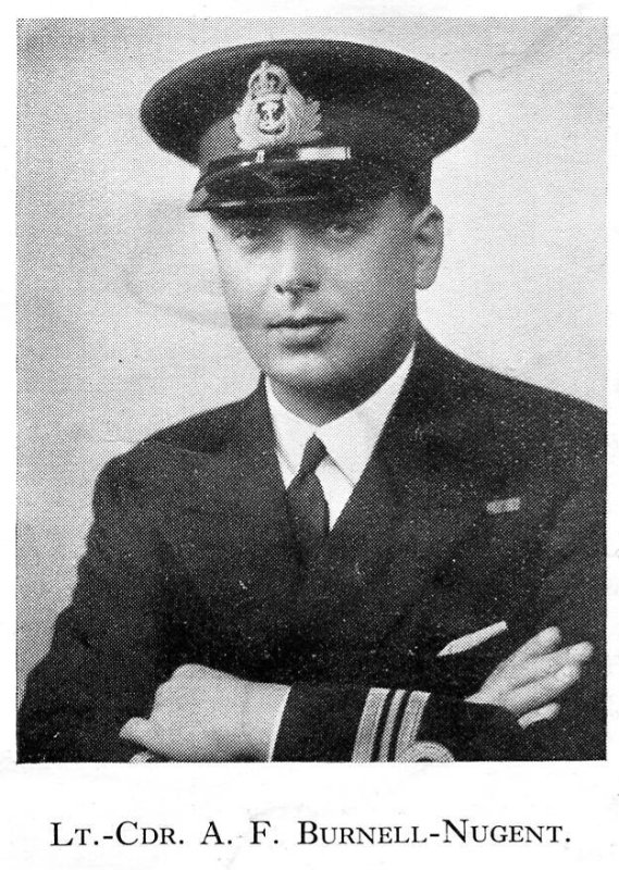 1937 - SHOTLEY MAGAZINE, LT. CDR. A.F. BURNELL-NUGENT, D.O. ANSON DIVISION, ALSO FATHER OF THE PRESIDENT OF THE ASSOCIATION