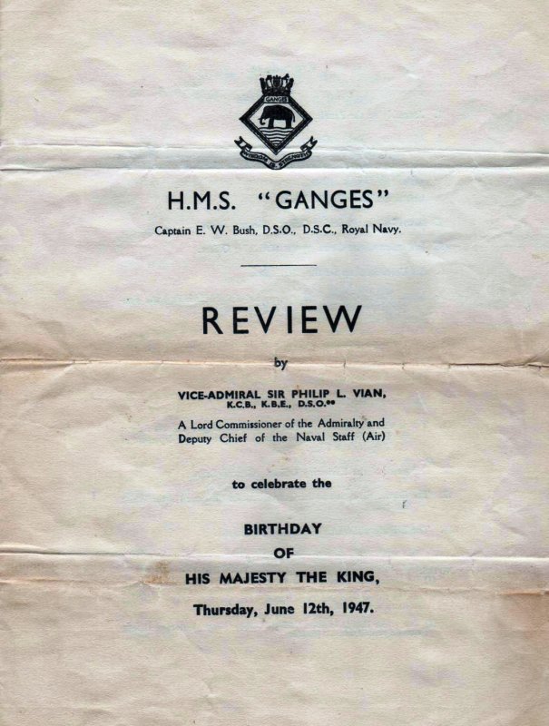 1947, 12 TH JUNE - KING'S BIRTHDAY REVIEW PROGRAMME, 01..jpg