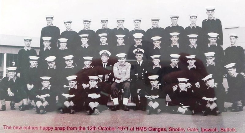 1971, 12TH OCTOBER - DAVID IVES, MY CLASS IN THE ANNEXE, I AM 3RD ROW FROM FRONT AND 3RD IN FROM LEFT.jpg