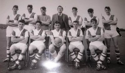 1962, 14TH FEBRUARY- JOHN WABY, COLLINGWOOD, 56 CLASS, 36 MESS, GANGES FOOTBALL TEAM