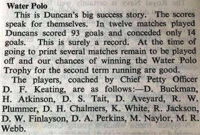 1963 - DAVID CHALMERS, DUNCAN'S ALL CONQUERING WATER POLO TEAM - NAMES..jpg