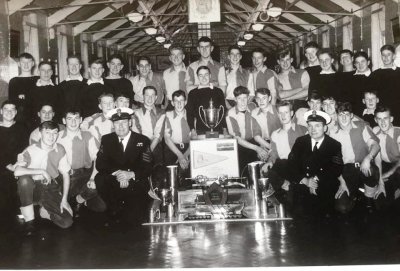 1964 - JOHN MACKENZIE, KEPPEL, 4 MESS, WITH ALL OUR AWARDS..jpg