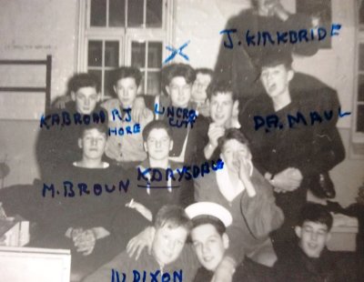 1964, 22ND SEPTEMBER - ALBERT CALLAND, GRENVILLE, 22 MESS, SOME OF THE BOYS IN THE MESS..jpg
