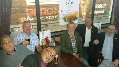 1965 - HUE SCOUSE ENRIGHT, 78 RECR., EXMOUTH,, 41 MESS, 52 YRS ON IN LONDON ON 14.08.2017..jpg