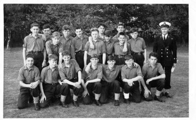1964, JUNE - BILL FALCUS, RODNEY, 16 MESS, 140 CLASS, CPO ME ELDRED, OTHER INSTR. CPO ME YOUND, FIELD GUN TRAINING..jpg