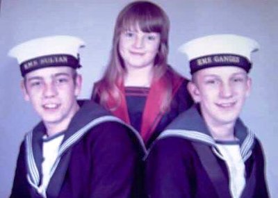 1972 - PHILL MOULTON, WITH MY BROTHER AND SISTER..jpg