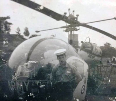 1972, APRIL-1973, JANUARY - CHRIS HIRD, INSIDE A VISITING ARMY HELICOPTER..jpg