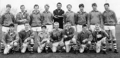 1972, JUNE - TREV WAITES, 35 RECR., S AND S., RUGBY TEAM, 3RD FROM RIGHT FRONT JACK BLAIR FROM LEICESTER NOW CTB..jpg