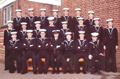 1975, 25TH MARCH - KEVIN BOWMAN, 703 CLASS, INSTR. PO JACK FROST. SEE 2ND IMAGE, REVERSE OF PHOTO FOR NAMES..jpg