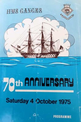 1975, 4TH OCTOBER - DICKIE DOYLE, 70TH ANNIVERSARY PROGRAMME, 01.