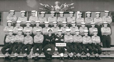 1963, FEBRUARY - MALCOLM SMITH, ANNEXE, BULWARK, I AM IN THE FRONT ROW, 3RD FROM LEFT.jpg