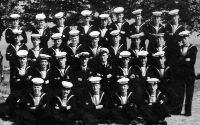 1946, 28 MARCH - GRENVILLE, 22 MESS,  211 AND 212 CLASSES,  CCY SAMUELS, CTEL PEART.jpg