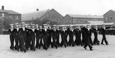 1965 - SUNDAY DIVISIONS, EXMOUTH, 242 AND 243 CLASSES MARCHING PAST.jpg