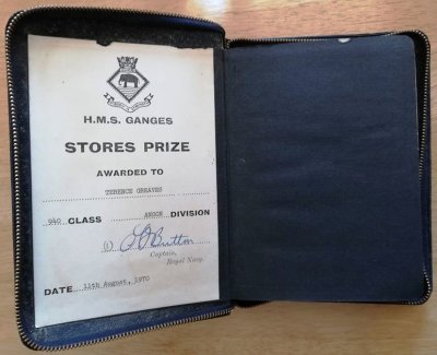1970, 11TH AUGUST - TERRY GREAVES, 14 RECR., ANSON DIVISION, 940 CLASS, STORES PRIZE
