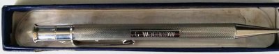 1973, 24TH JANUARY - GEOFF WOODROW, 33 RECR., RECRUITMENT PRIZE OF STERLING SILVER PROPELLING PENCIL.jpg