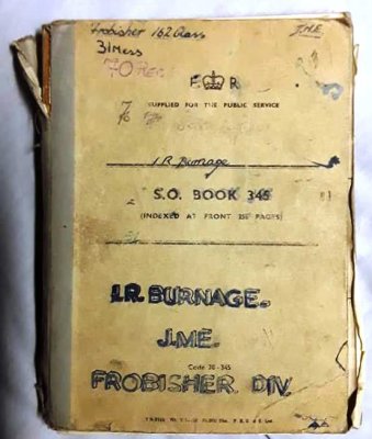 1964, 24TH AUGUST - IAN BURNAGE, FROBISHER, 31 MESS, 162 CLASS, 1..jpg